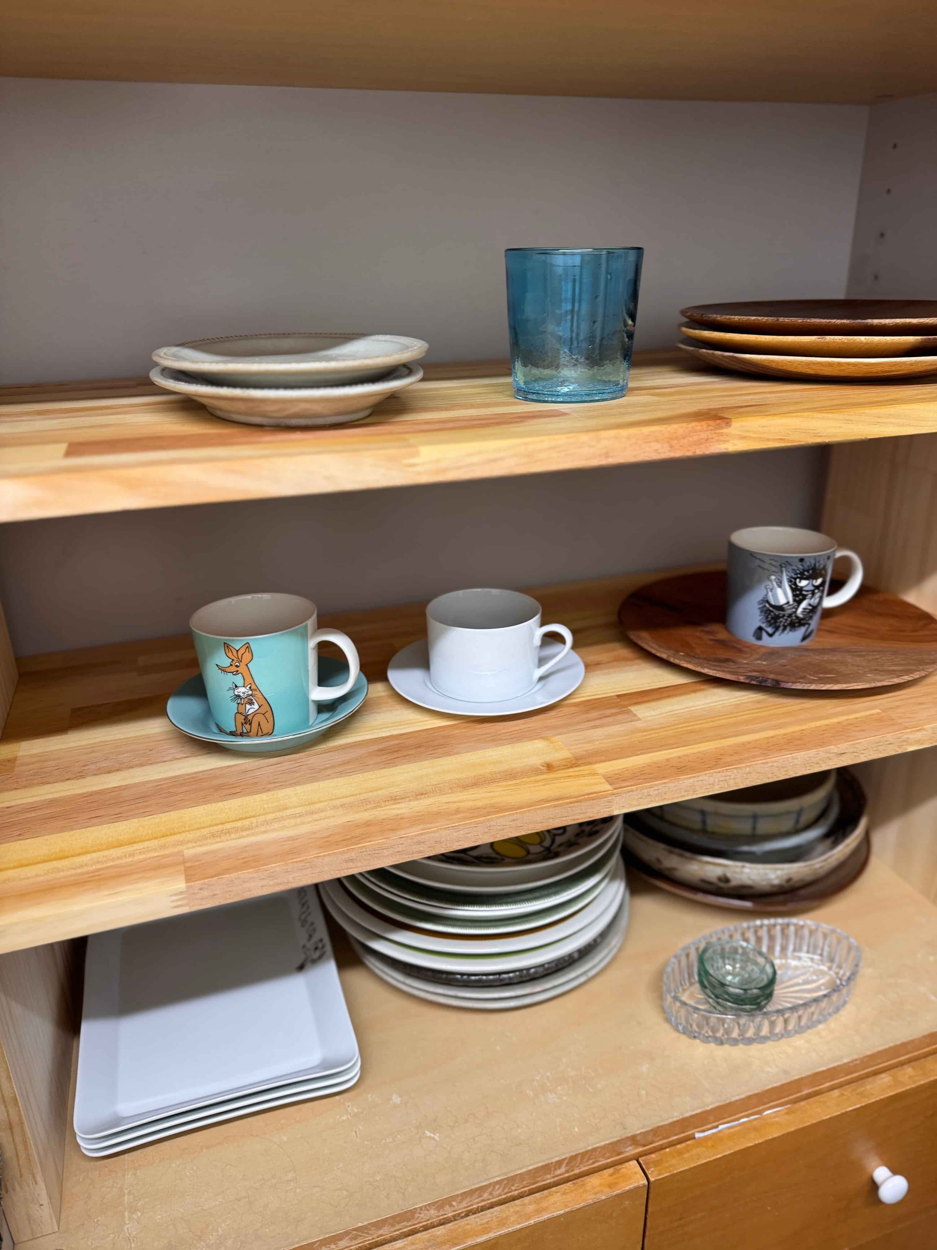 【MUJI 無印良品】◇◆食器棚◆◇木製◆◇耐震ラッチ付き◆◇タモ材 MUJI (無印良品) - 直接引き取り限定 無印良品 廃盤 タモ材 食器